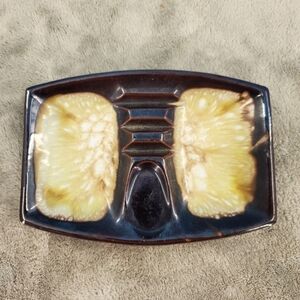 Vintage Artmark glazed pottery ashtray